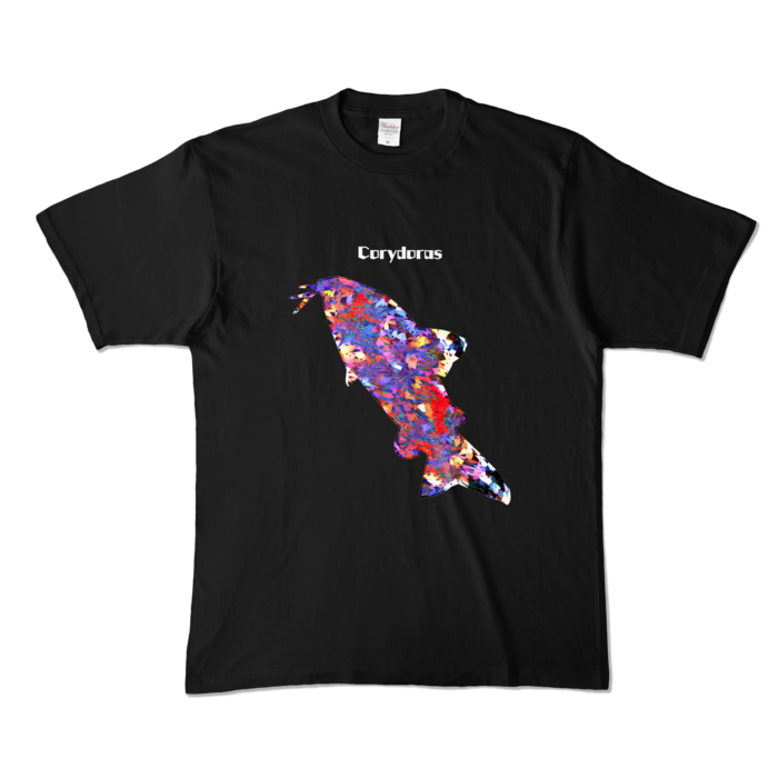 カラーTシャツ - XL - ブラック (濃色)(1)