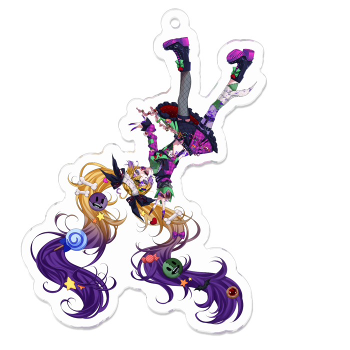 アクリルキーホルダー - 70 x 70 (mm)