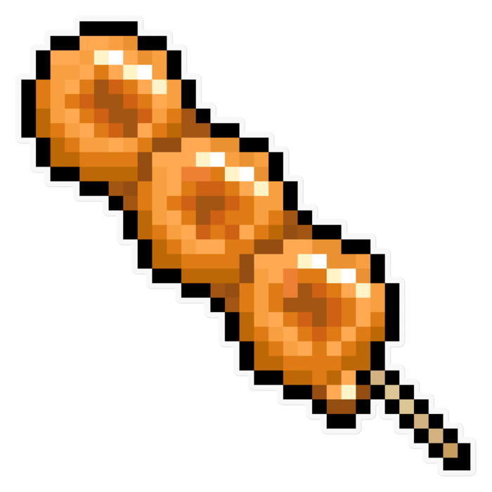 透明ステッカー - 160 x 160 (mm)