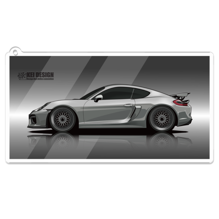 アクリルキーホルダー - 100 x 100 (mm)