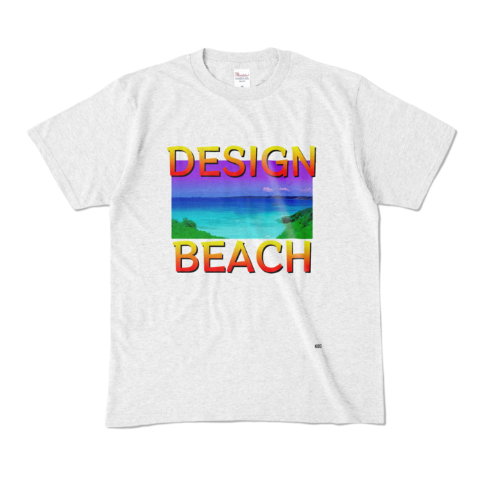 カラーTシャツ - M - アッシュ (淡色)