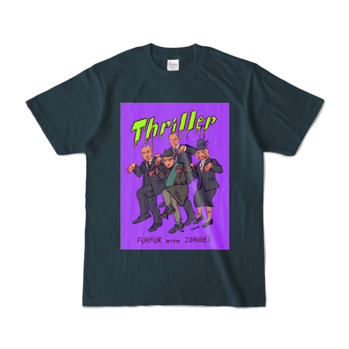 カラーTシャツ - S - デニム (濃色)