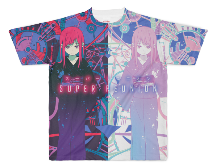 フルグラフィックTシャツ - XL - 両面印刷
