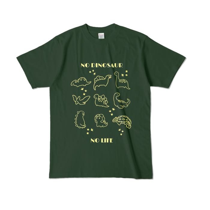 カラーTシャツ - L - フォレスト (濃色)