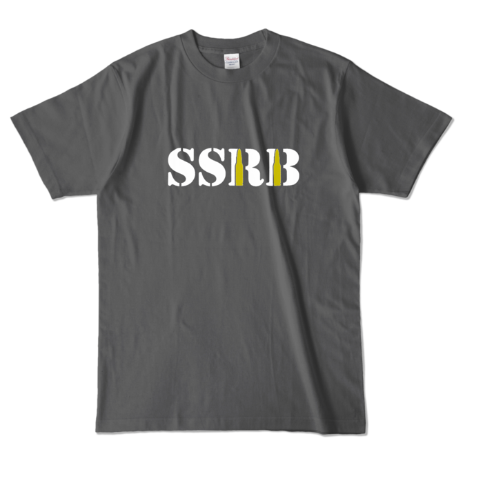 SSRBデザインTシャツ - L - チャコール (濃色)