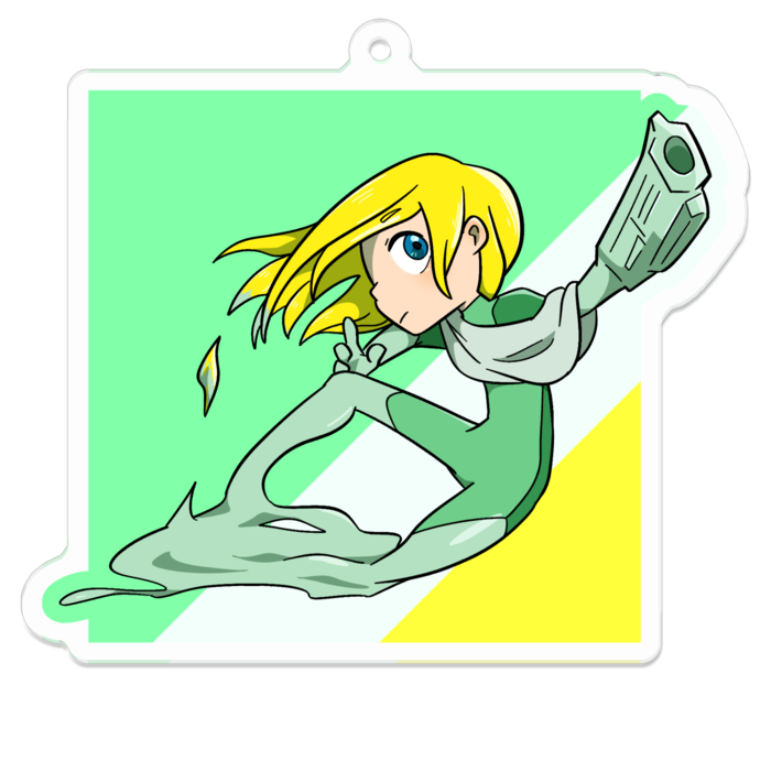 TAKE　アクリルキーホルダー 70 x 70㎜