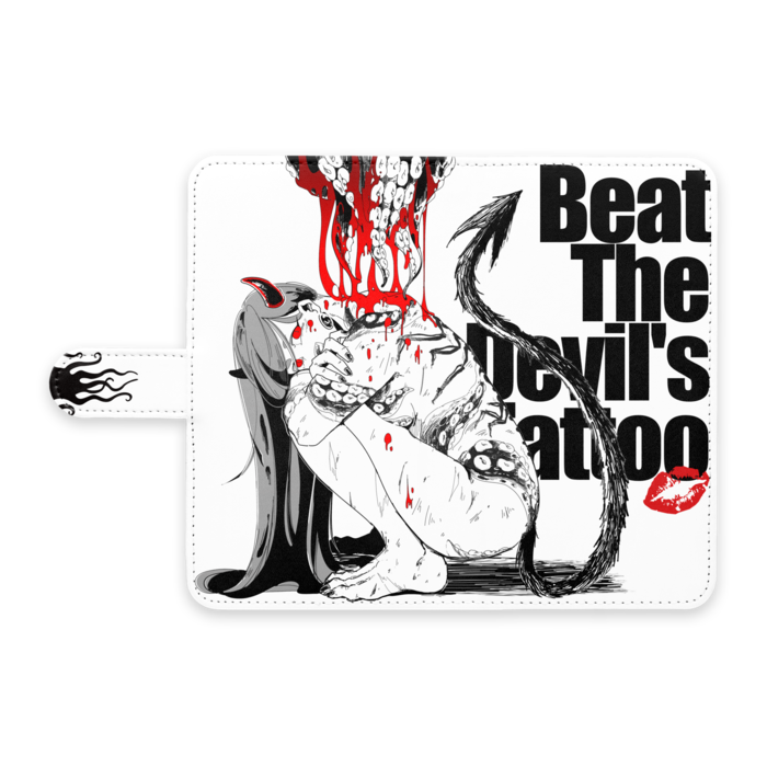 Beat The Devil S Tattoo 手帳型androidケース A 酔鯨商店 Booth