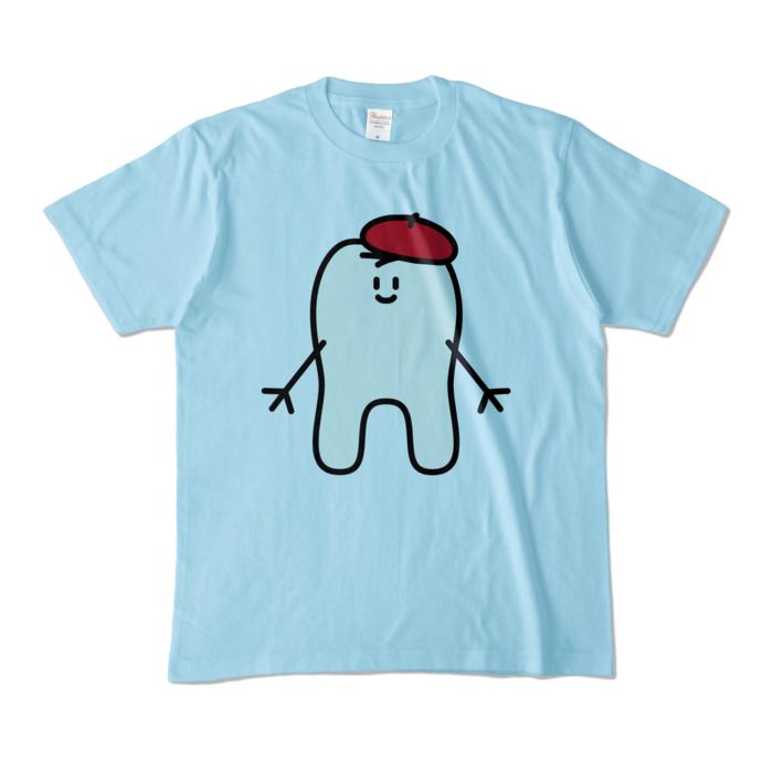 カラーTシャツ - M - ライトブルー (淡色)