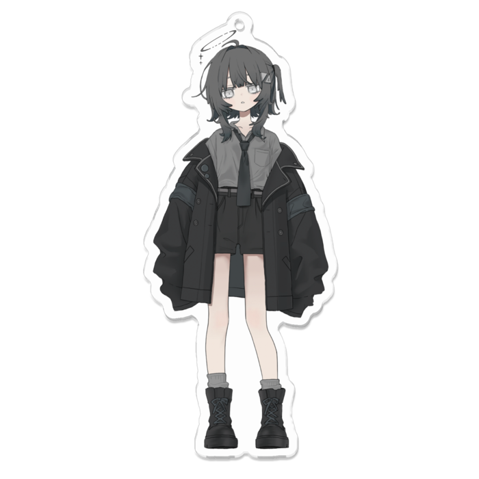 アクリルキーホルダー（コーティング） - 100 x 100 (mm)