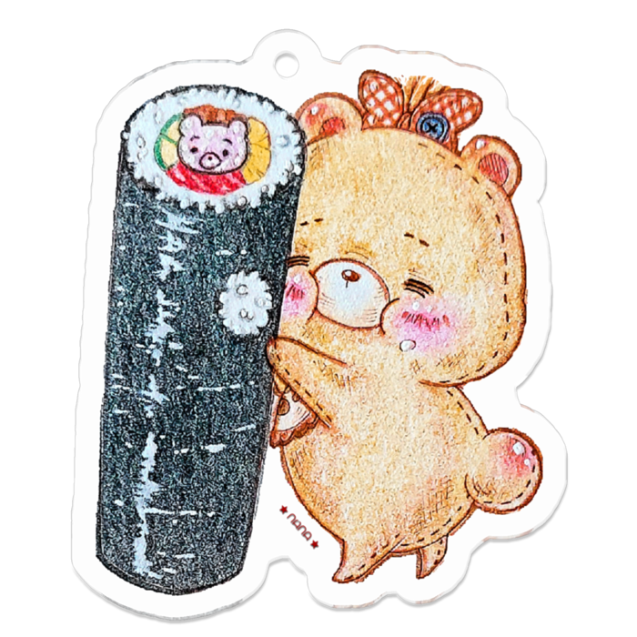 アクリルキーホルダー - 50 x 50 (mm)