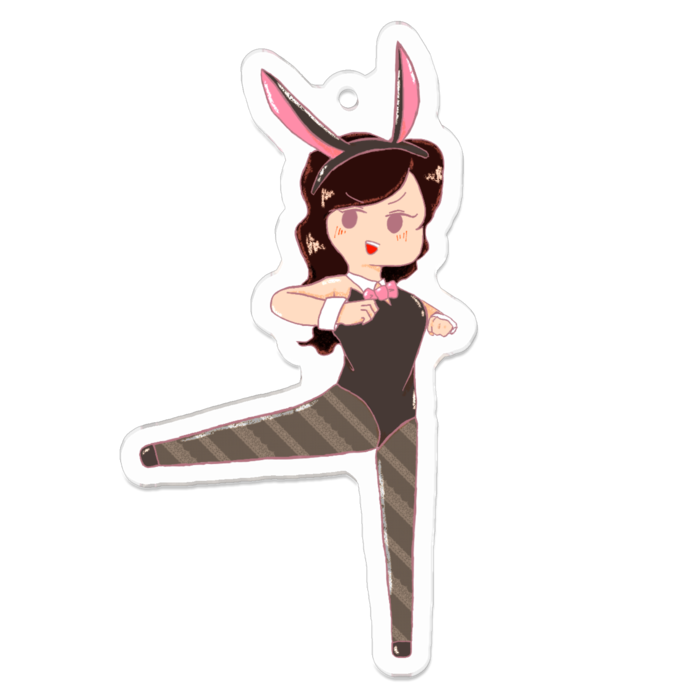 アクリルキーホルダー - 70 x 70 (mm)