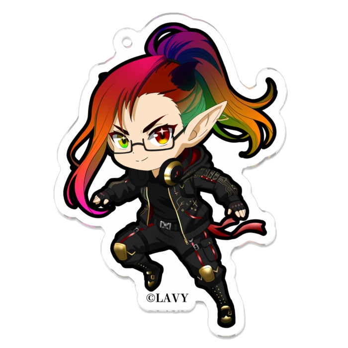 アクリルキーホルダー - 70 x 70 (mm)