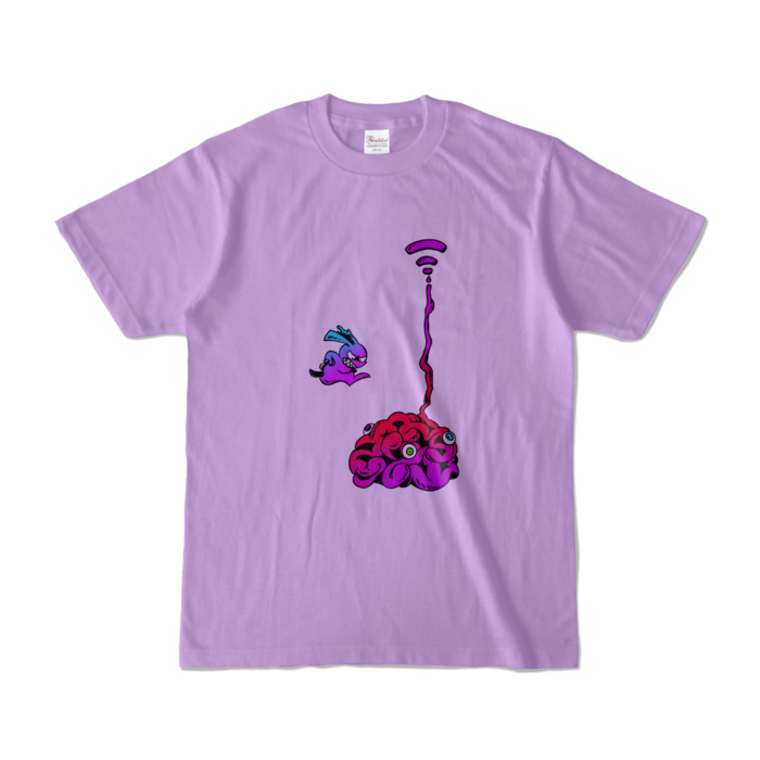 カラーTシャツ - S - ライトパープル (淡色)