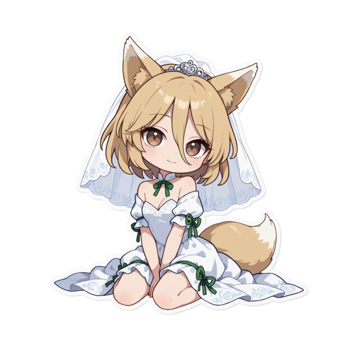 ステッカー - 160 x 160 (mm)(キャラのみ)