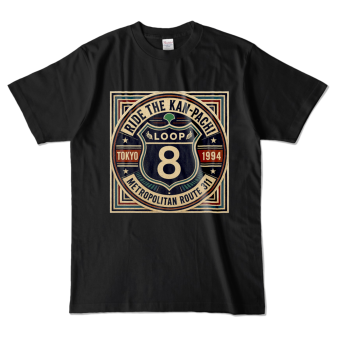 カラーTシャツ - L - ブラック (濃色)