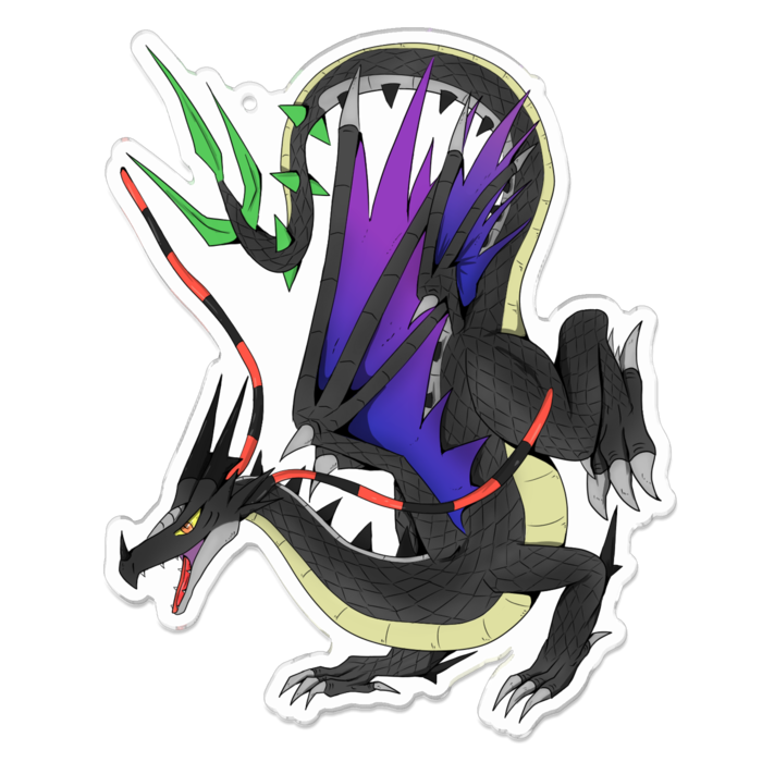 アクリルキーホルダー - 100 x 100 (mm)