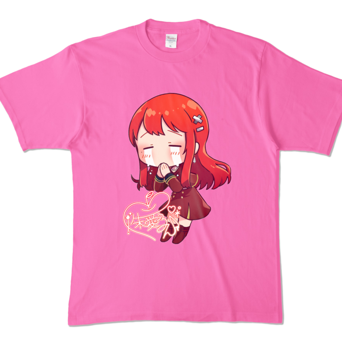 カラーTシャツ - XL - ピンク (濃色)