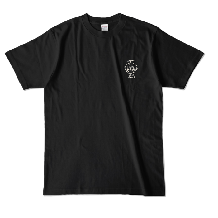 リクエスト①🍨カラーTシャツ - L - ブラック (濃色)