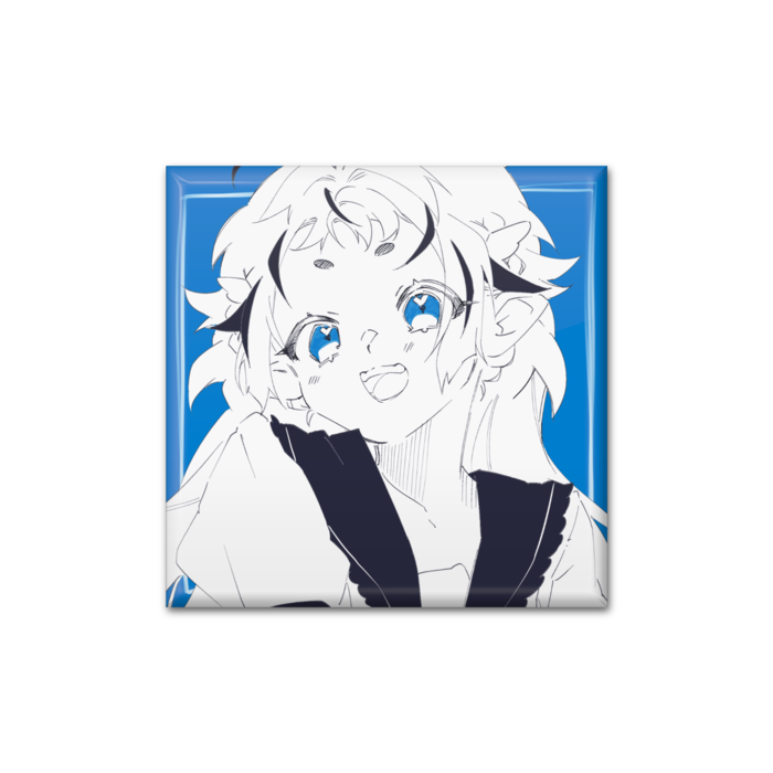 缶バッジ - 四角形40mm