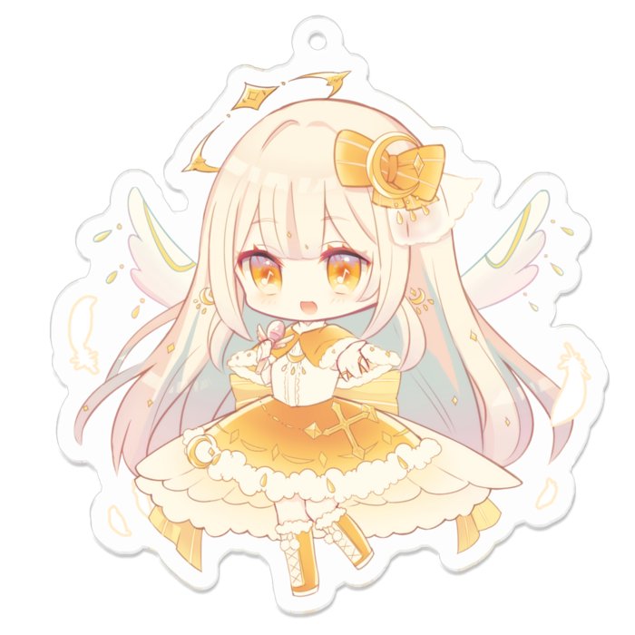 アクリルキーホルダー - 70 x 70 (mm)