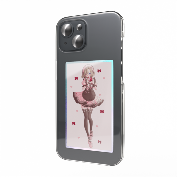 オーロラスマホステッカー - 縦