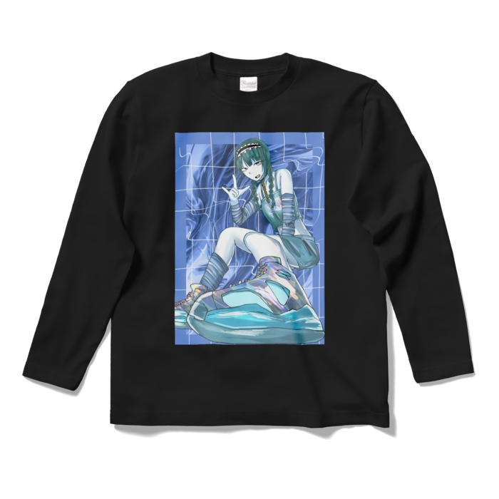 ロングスリーブTシャツ - S - ブラック