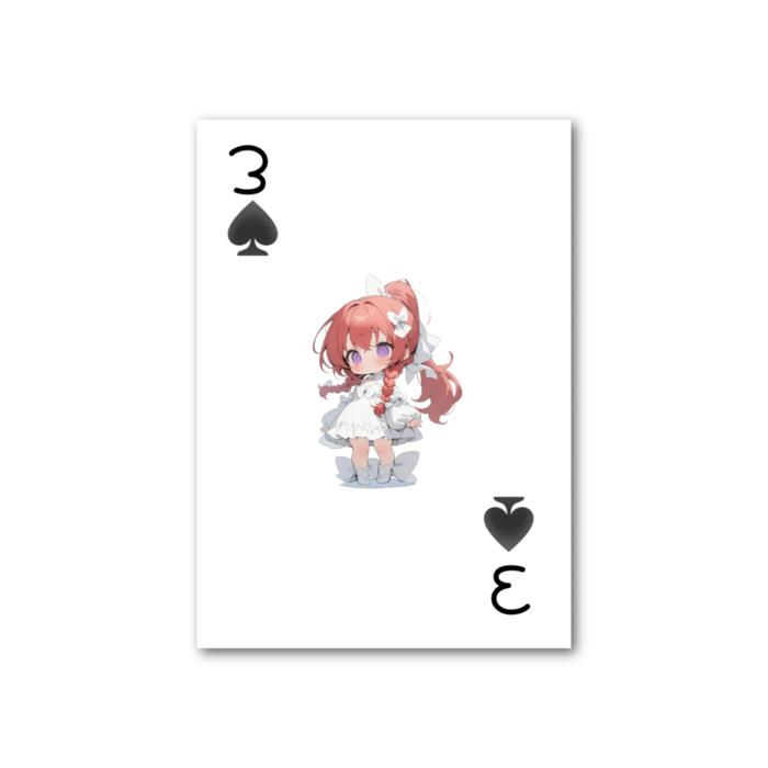フォト風カード - 縦 - 両面