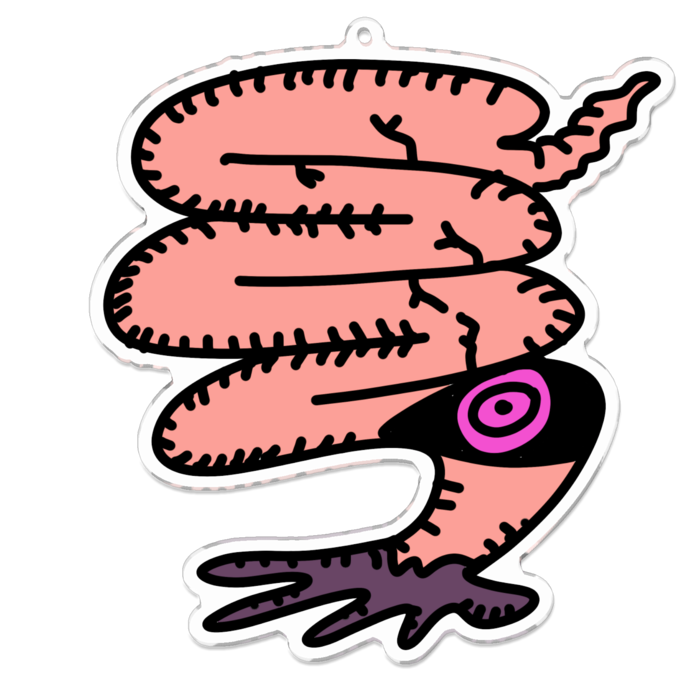 アクリルキーホルダー - 100 x 100 (mm)