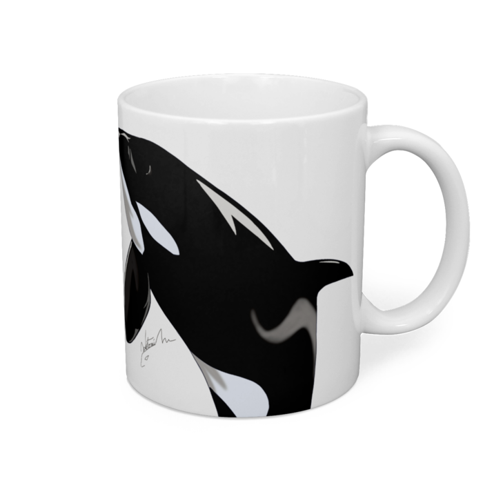 マグカップ - 直径 8 cm / 高さ 9.5 cm