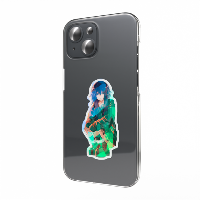 ホログラムスマホステッカー - 縦