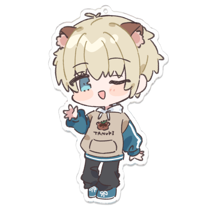 アクリルキーホルダー - 100 x 100 (mm)