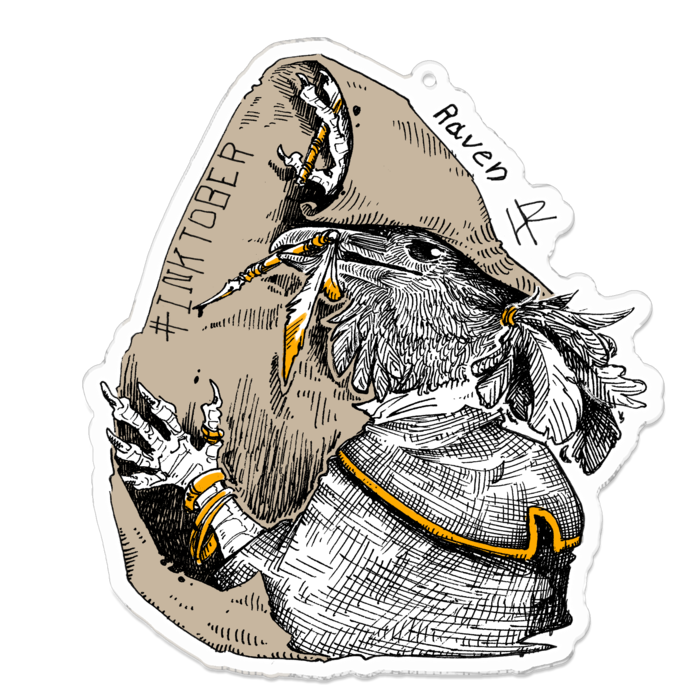 アクリルキーホルダー - 100 x 100 (mm)