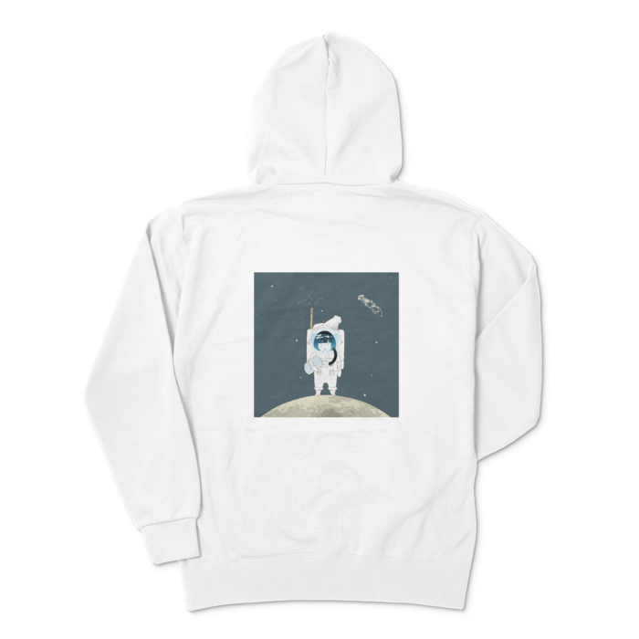 パーカー - XL - ホワイト