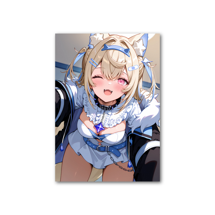 フォト風カード - 縦 - 片面