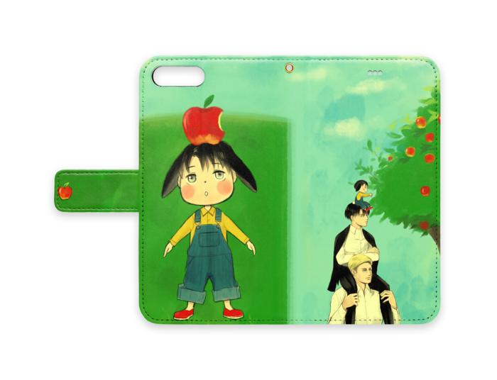 手帳型iPhoneケース - iPhone7 Plus - ストラップ穴 あり