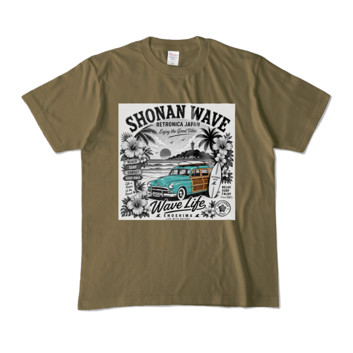 カラーTシャツ - M - オリーブ (濃色)