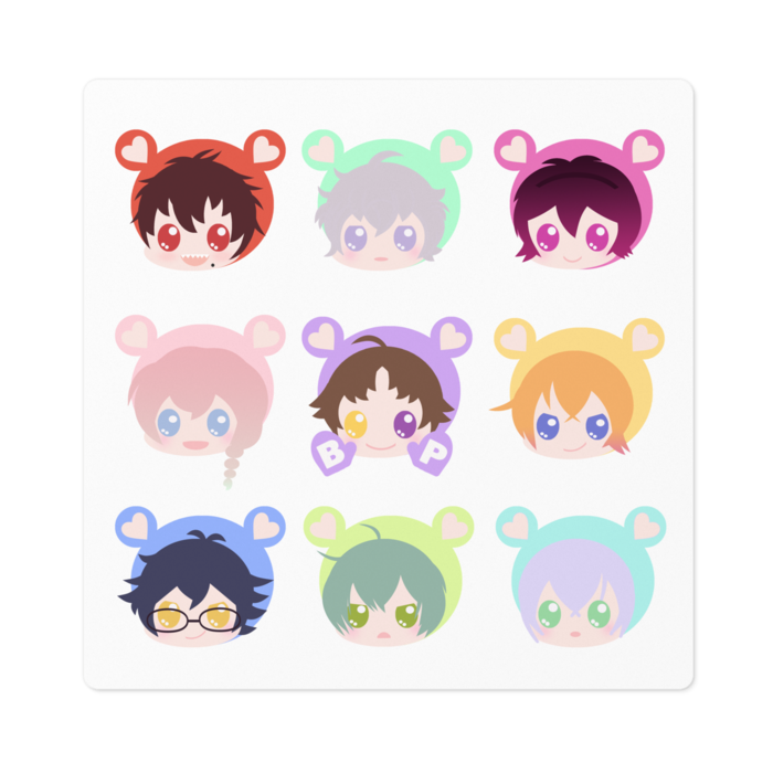 ステッカー - 100 x 100 (mm)