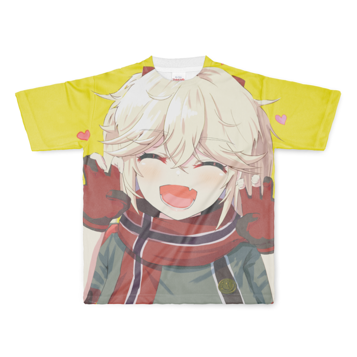 フルグラフィックTシャツ - L - 正面印刷のみ