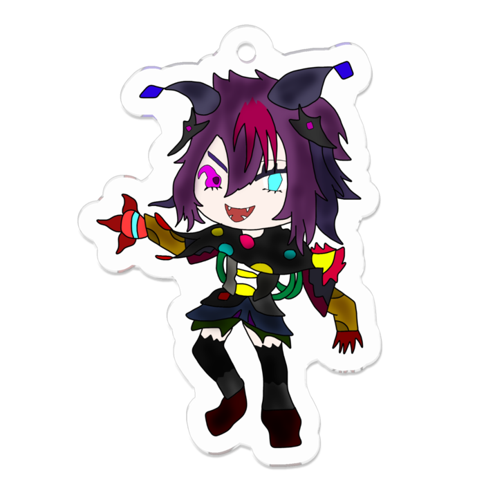 アクリルキーホルダー - W50 × 50mm 以内