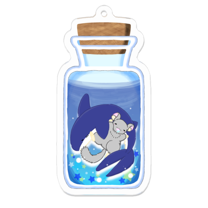 アクリルキーホルダー - 70 x 70 (mm)