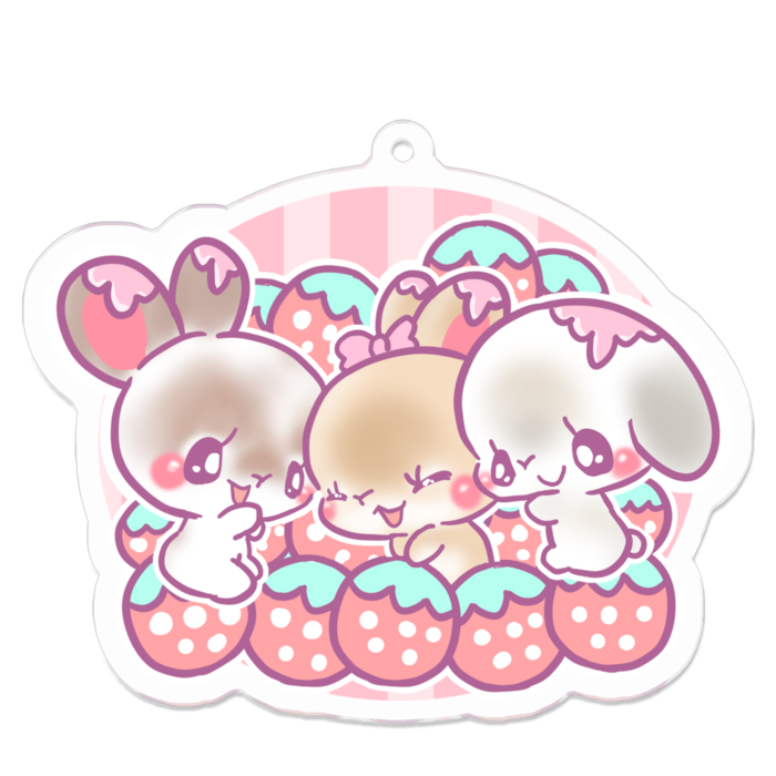 アクリルキーホルダー - 70 x 70 (mm)