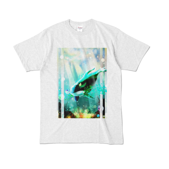 カラーTシャツ - L - アッシュ (淡色)