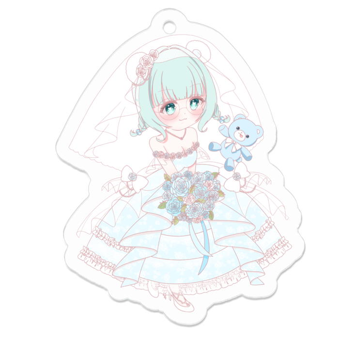 アクリルキーホルダー - W50 × 50mm 以内