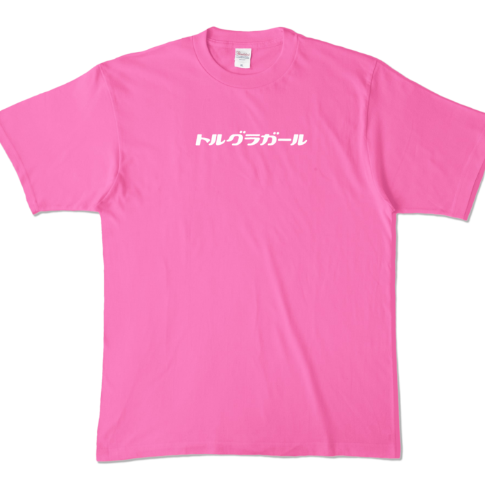 ガールTシャツ - XL - ピンク (濃色)