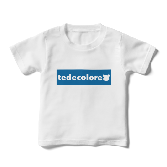 キッズTシャツ blue - 110cm -