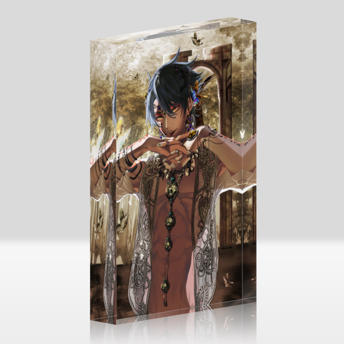 アクリルブロック - 100x148mm