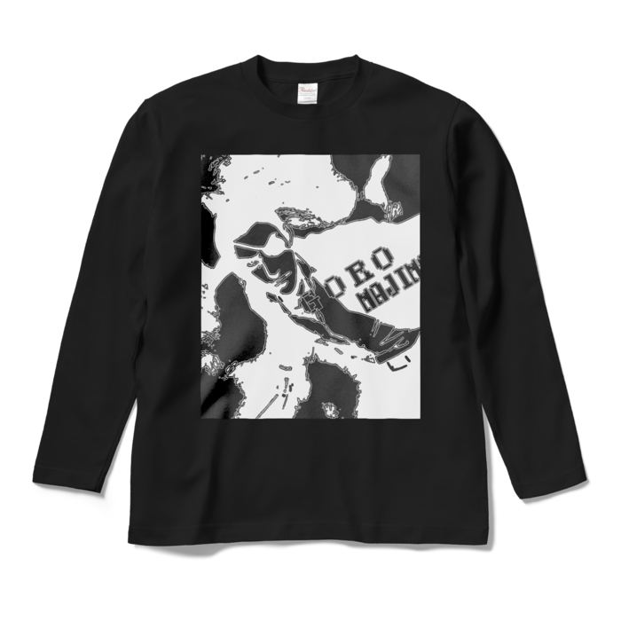 ロングスリーブTシャツ - M - ブラック