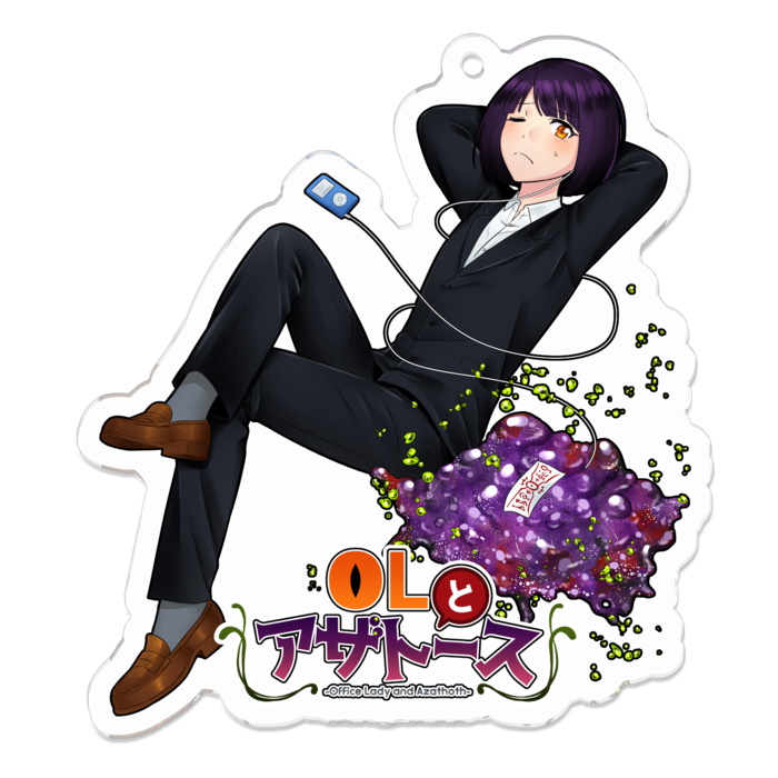 アクリルキーホルダー - 70 x 70 (mm)