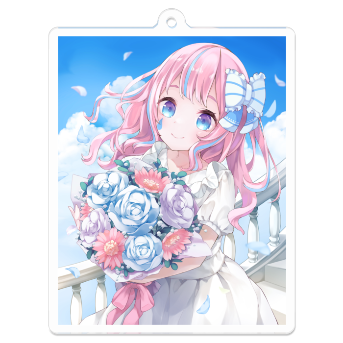 アクリルキーホルダー - 70 x 70 (mm)