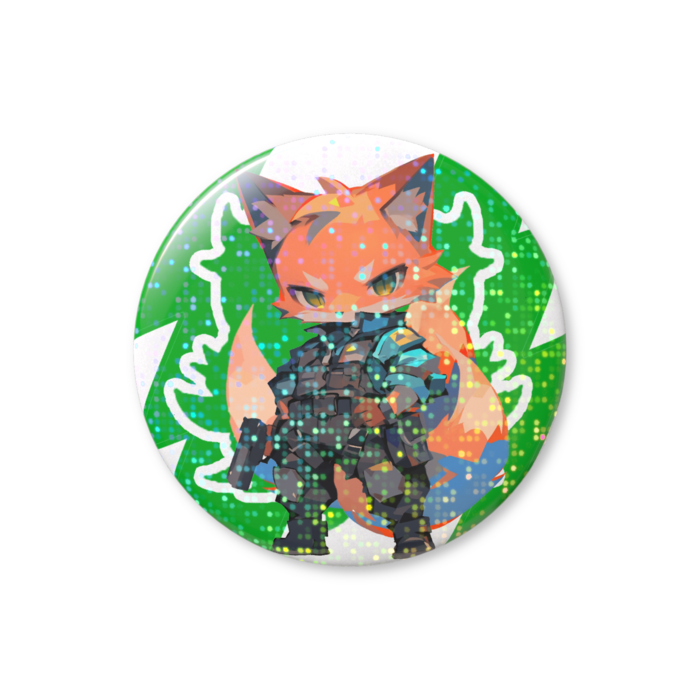 ホログラム缶バッジ - 56mm